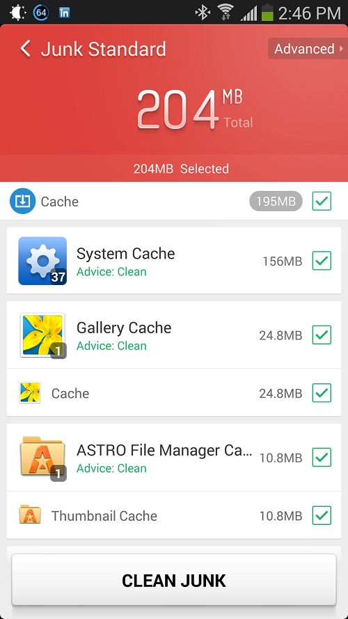 clean master for android review