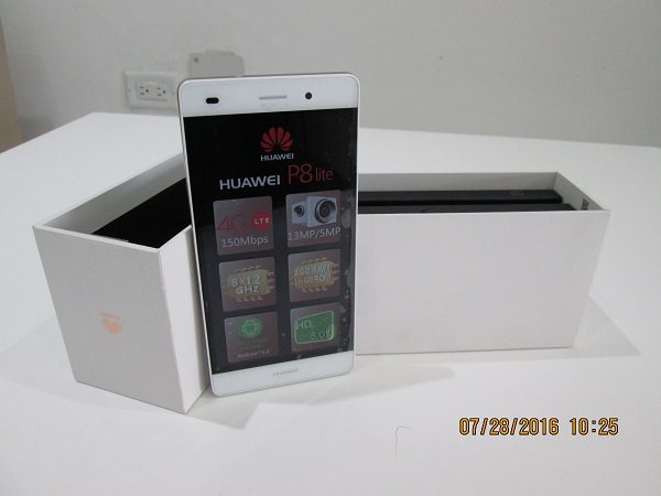 Huawei P8 Lite is Black White and Gold Metallic Luxury (5)
